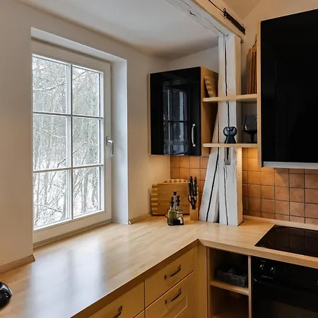 Apartment Premium Am Steiger 1 Luxurioeses Wohnen Mit Wasserbett Kamin Und Whirlpoolbadewanne *